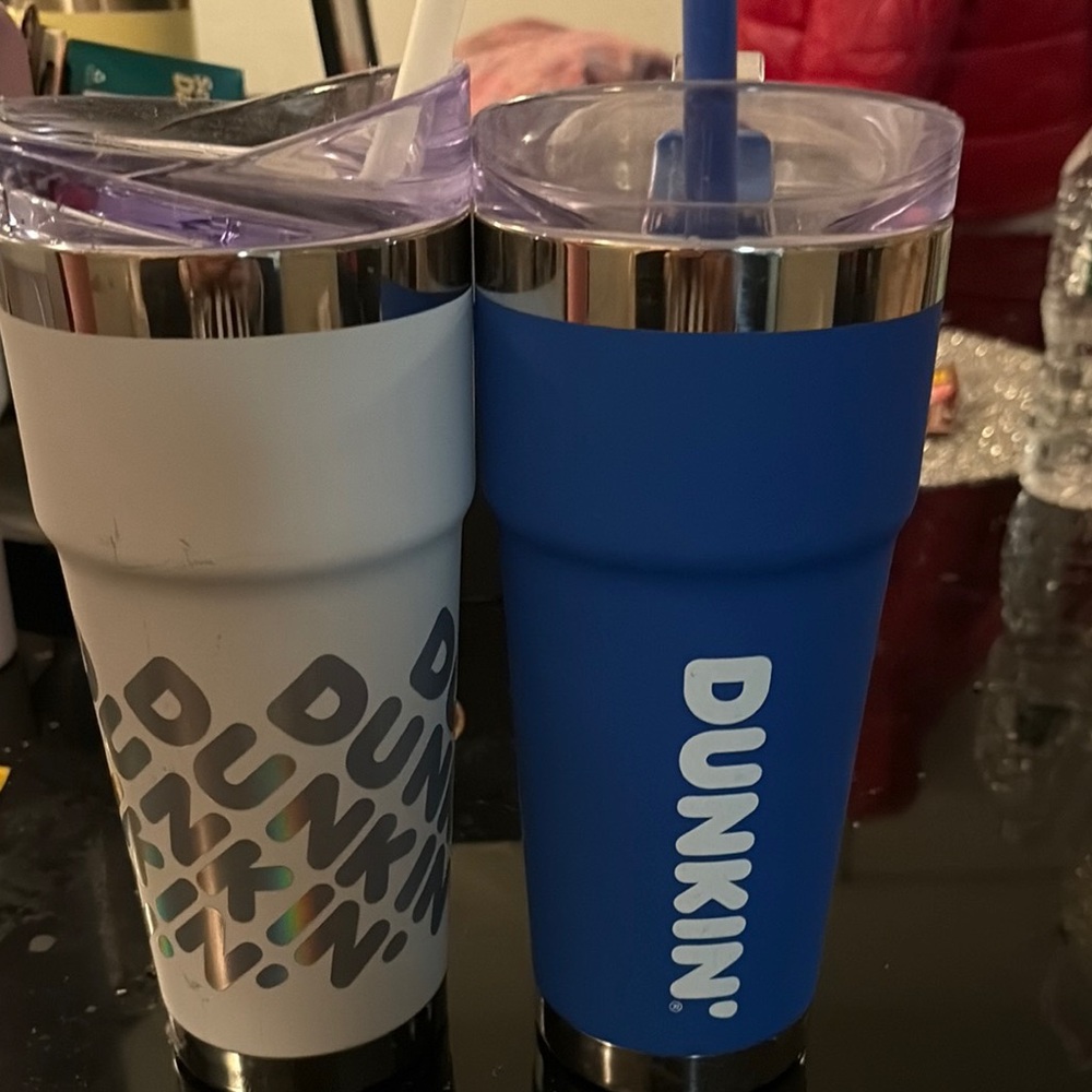 Blue and White Party Tumblers